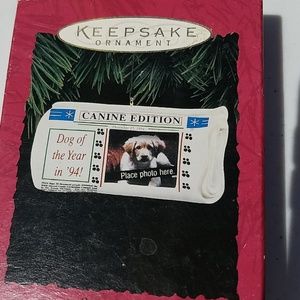 Hallmark Keepsake Ornament Canine Edition Dog 1994